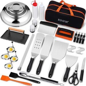 42pcs Griddle Accessories Kit for Blackstone, Flat Top Grill Spatula Set